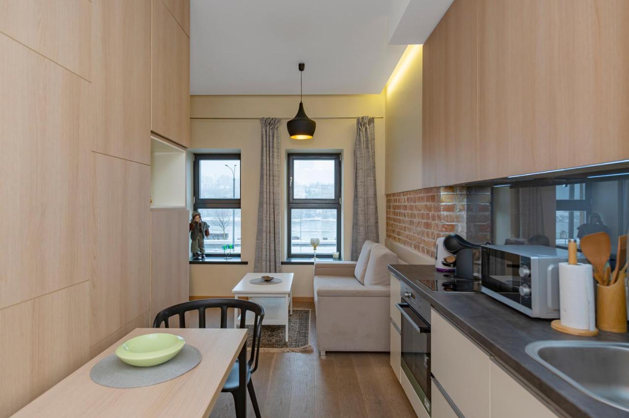 Deluxe River View Apartment By Polo Apartment Kaunas Esterno foto